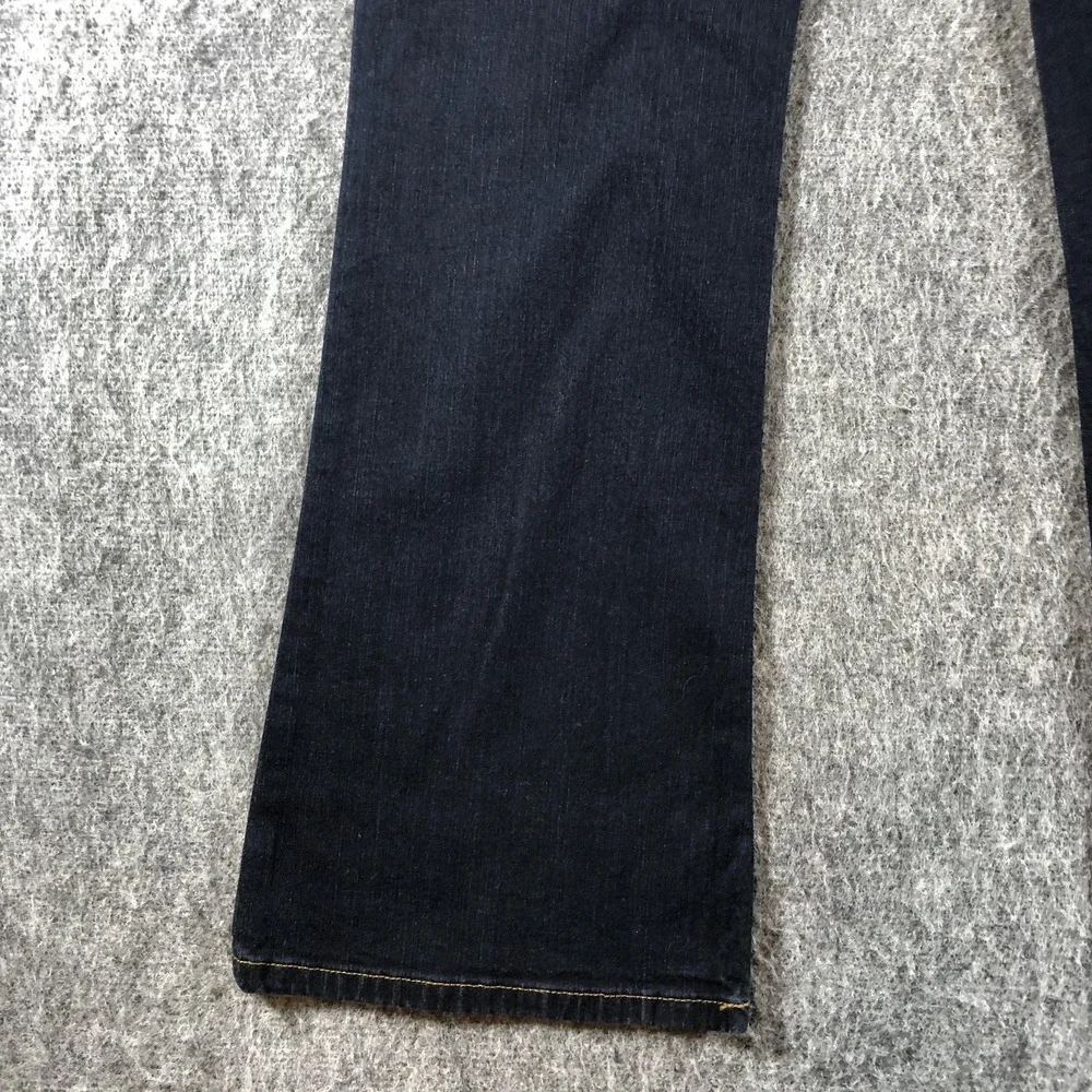 Mossimo Bootcut Jeans Juniors 9 Dark Wash Mid Rise Stretch Denim - Picture 13 of 16